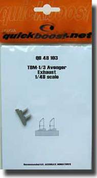 TBM-1/TBM-3 Avenger Exhaust #QUB48103