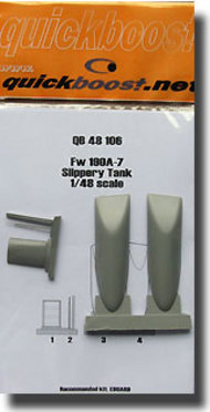  Quickboost (by Aires)  1/48 Fw.190A-7 Slippery Tank QUB48106