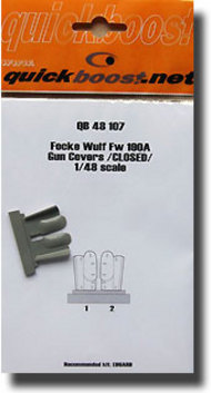  Quickboost (by Aires)  1/48 Fw.190 Gun Cover QUB48107