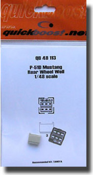  Quickboost (by Aires)  1/48 P-51D Rear Wheel Well QUB48113