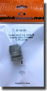  Quickboost (by Aires)  1/48 Fw.190A-8 Cowling w/Exhaust QUB48117