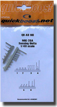  Quickboost (by Aires)  1/48 MiG-29A Sensing Units QUB48118