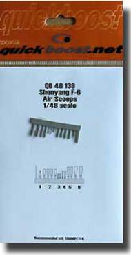  Quickboost (by Aires)  1/48 Shenyang F6 Air Scoops QUB48139