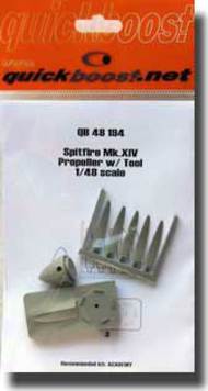  Quickboost (by Aires)  1/48 Spitfire Mk.XIV Propeller w/Jig Tool QUB48194