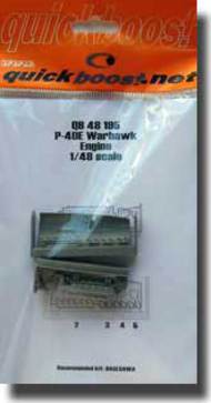  Quickboost (by Aires)  1/48 P-40E Warhawk Engine QUB48195