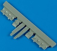  Quickboost (by Aires)  1/48 P40 Undercarriage Covers for HSG QUB48449