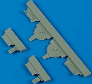  Quickboost (by Aires)  1/48 A6M-5 Zero Undercarriage Covers for HSG (D)<!-- _Disc_ --> QUB48451