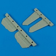  Quickboost (by Aires)  1/48 Bf.109E Stabilizer for EDU QUB48480