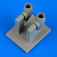  Quickboost (by Aires)  1/48 P-38 Air Intakes for HSG QUB48549