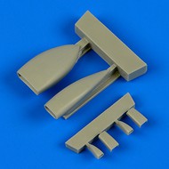  Quickboost (by Aires)  1/48 OV1 Mohawk Air Intakes for ROD QUB48585