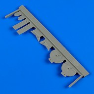  Quickboost (by Aires)  1/48 N1K1 Shiden Undercarriage Covers for HSG (D)<!-- _Disc_ --> QUB48592