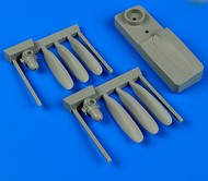  Quickboost (by Aires)  1/48 PV1 Ventura Propellers w/Jig Tool for RVL QUB48627