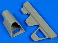  Quickboost (by Aires)  1/48 Bf.109G Opened Cockpit Rear Bulkhead Eq MW50 or GM1 for EDU (D)<!-- _Disc_ --> QUB48637