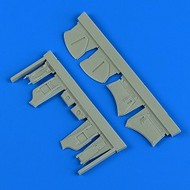  Quickboost (by Aires)  1/48 Hawker Hunter Undercarriage Covers for ARX QUB48889