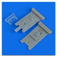  Quickboost (by Aires)  1/48 Bristol Beaufighter Cockpit Doors w/Clear Part for RVL QUB48911