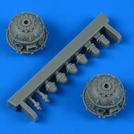  Quickboost (by Aires)  1/48 B-26K Invader Engine Reductors for ICM QUB49002