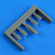 MiG-29 Fulcrum Air Intakes (GWH kit) #QUB49197