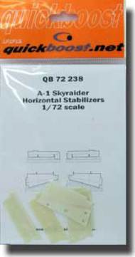  Quickboost (by Aires)  1/72 Skyraider Horizontal Stabilizers QUB72238