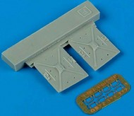  Quickboost (by Aires)  1/72 F-14 Air Intake Covers w/Photo-Etch for FJM (D)<!-- _Disc_ --> QUB72371