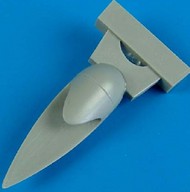  Quickboost (by Aires)  1/72 F6F Correct Radome for EDU QUB72373