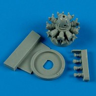 Quickboost (by Aires)  1/72 F6F Engine for EDU QUB72405