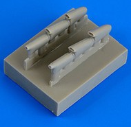  Quickboost (by Aires)  1/72 Hurricane Mk I Late Exhaust for ARX QUB72456