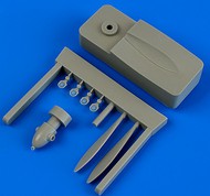 Quickboost (by Aires)  1/72 I153 Propeller A w/Jig Tool for ICM (D)<!-- _Disc_ --> QUB72498