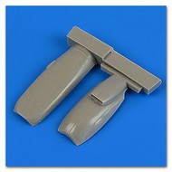  Quickboost (by Aires)  1/72 Spitfire Mk IXc Early Engine Covers for EDU QUB72525