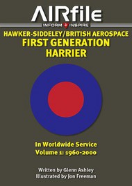  AirFile Publications  Books Hawker-Siddeley/British Aerospace: First Generation Harrier in World Wide Service AIR0267