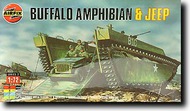  Airfix  1/72 Buffalo Amphibian and Jeep ARX2302