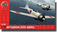  Airfix  1/72 Mitsubishi A6M2b Zero Aircraft ARX1005