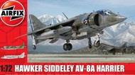  Airfix  1/72 Hawker Siddeley Harrier AV8A Combat Aircraft ARX4057