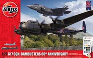  Airfix  1/72 Dambusters 80th Anniversary Gift Set Avro Lancaster and Lockheed Martin F-35B Lightning II ARX50191