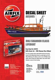 RNLI Shannon Class Lifeboat - Decal Sheet #ARX65005