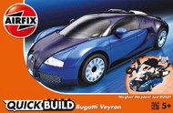  Airfix  NoScale Quick Build Bugatti Veyron Car (Snap) ARXJ6008
