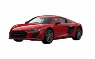  Airfix  NoScale Audi R8 Coupe QUICK BUILD Blue (No glue or paint required)NEW TOOL ARXJ6049