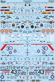 Air-Graphic Models  1/72 Air Forces of the World Update Set Part 1 AIR72-003