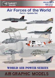 Air-Graphic Models  1/72 Air Forces of the World Update Set Part 4 AIR72-017
