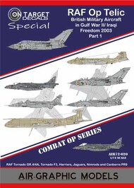  Air-Graphic Models  1/72 RAF Combat jets in Operation Telic 2003 (On-Target Special) AIR72-020
