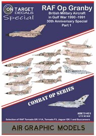  Air-Graphic Models  1/72 RAF Operation Granby 1990-1991 30th Anniversary Special Part 1 AIR72-021