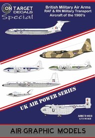  Air-Graphic Models  1/72 British Military Transport Aircraft of the 1960's Part 1 AIR72-023