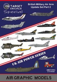  Air-Graphic Models  1/72 British Military Air Arm Update Set Part 2 AIR72-024