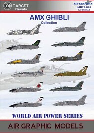  Air-Graphic Models  1/72 Italian and Brazilian AMX and AMX-T Ghibli collection AIR72-025