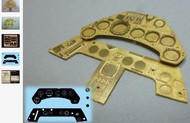  Airscale Model Aircraft Enhancements  1/24 Focke Wulf Fw.190 Instrument Panel (Photo-Etch & Decal) for ARX* AIC2420