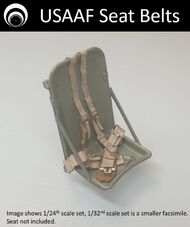  Airscale Model Aircraft Enhancements  1/32 USAAF seatbelts WWII SB32US