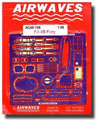  Airwaves  1/48 FJ-4B Fury Detail Set - Pre-Order Item* AEC48108
