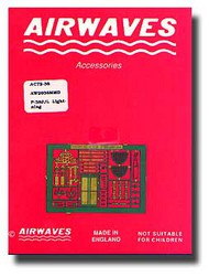  Airwaves  1/72 P-38J/L Lightnining Detail AEC72036