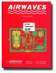  Airwaves  1/72 E.E.Lighting F.6 Detail AEC72081
