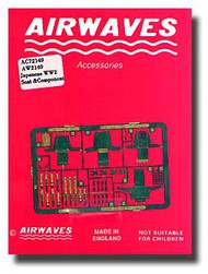  Airwaves  1/72 Japanese Seat & Components 4 Styles AEC72149