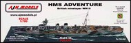  AJM Models  1/700 HMS Adventure minelayer WWII AJM700-045